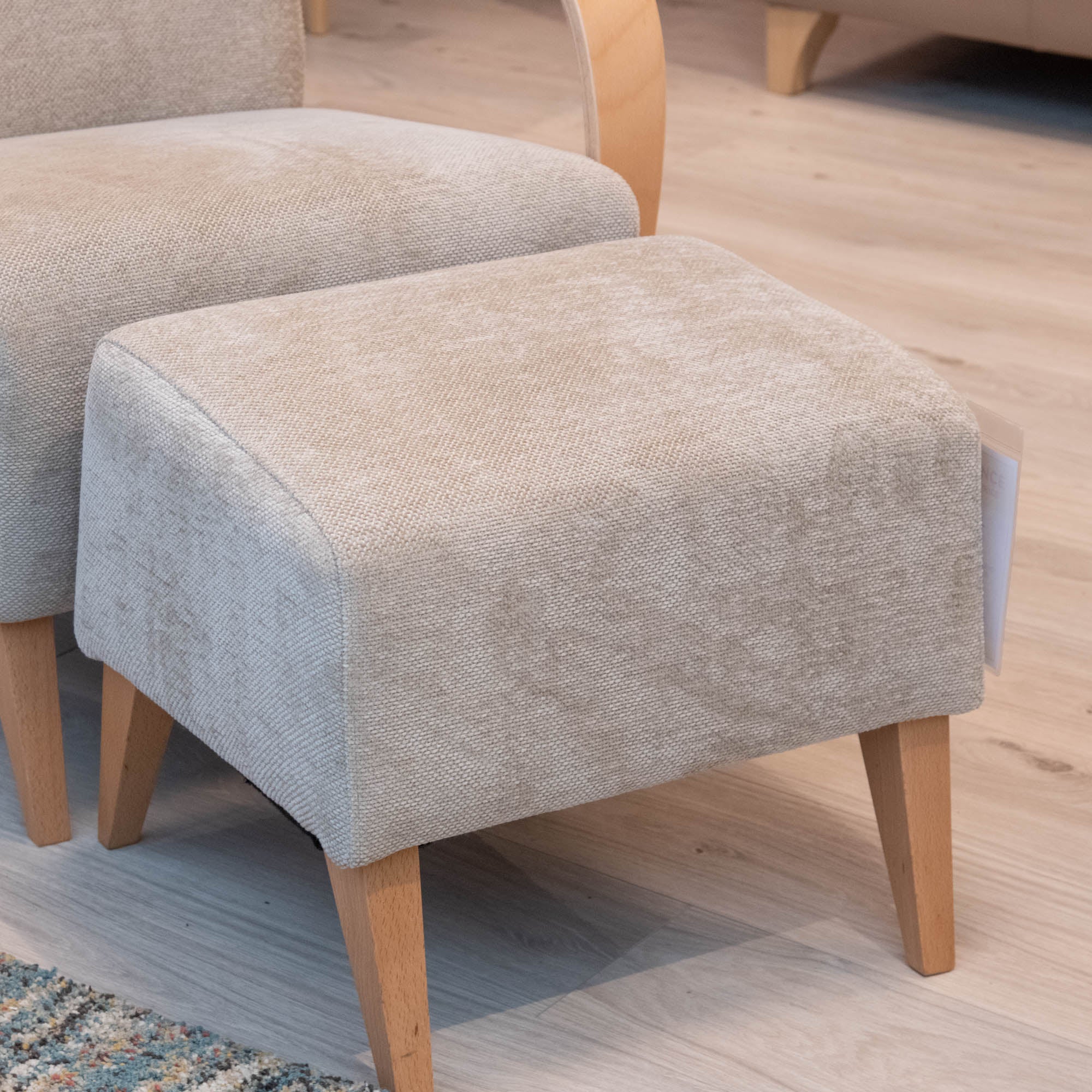 Mystical - Footstool, Fabric - Item As Pictured