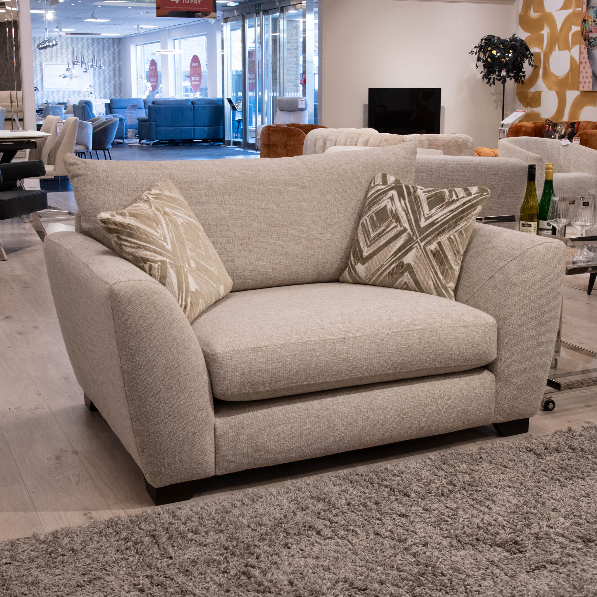 Poppy - Love Chair In Fabric - Item As Pictured