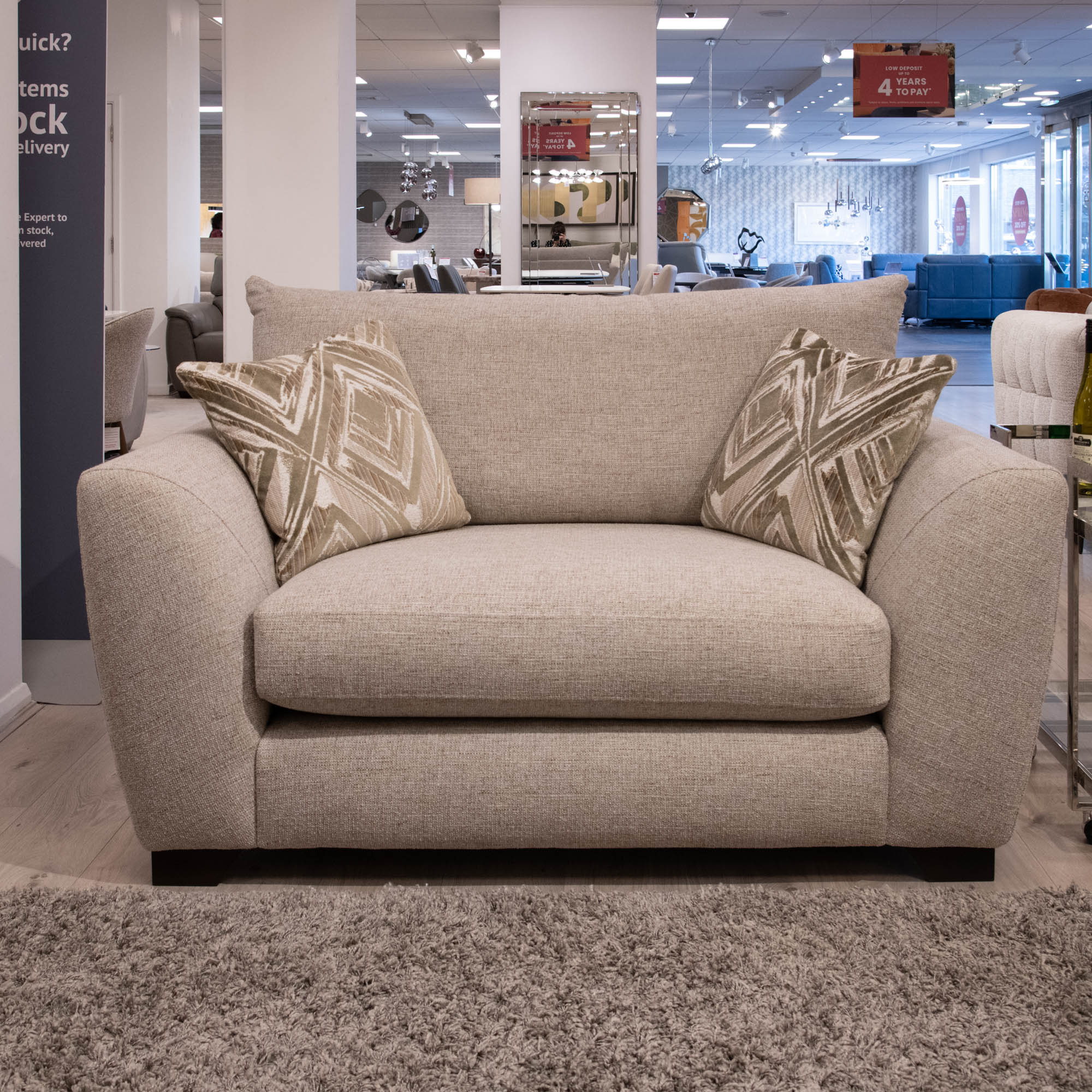 Poppy - Love Chair In Fabric - Item As Pictured