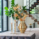 Akelei - Brushed Vase, Gold