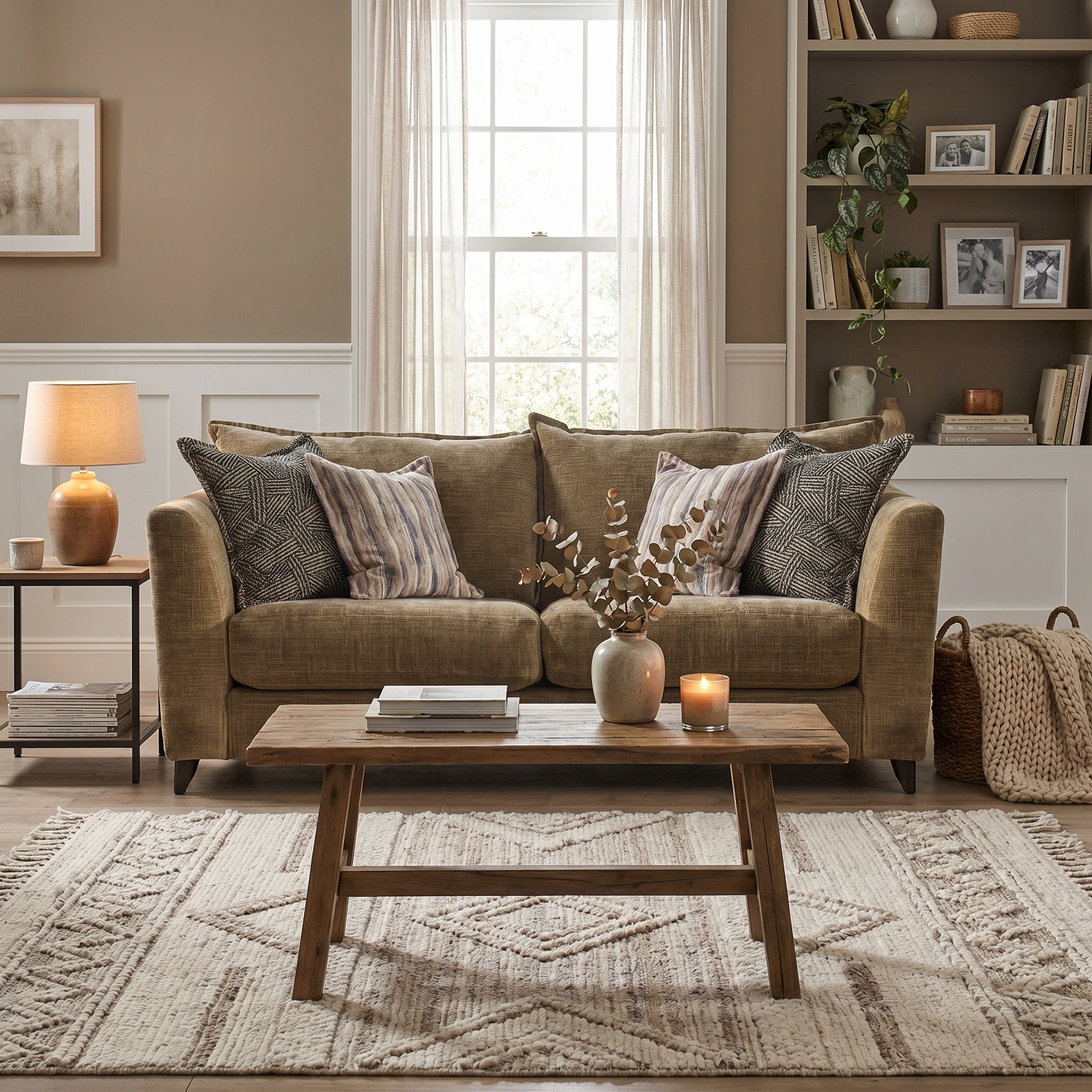 Palazzo - 4 Seat Sofa, Fabric