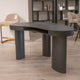 Eichholtz Vence - Desk In Charcoal Grey Oak - Item As Pictured