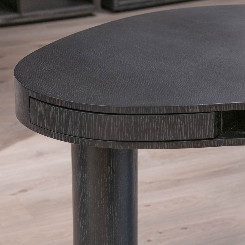 Eichholtz Vence - Desk In Charcoal Grey Oak - Item As Pictured