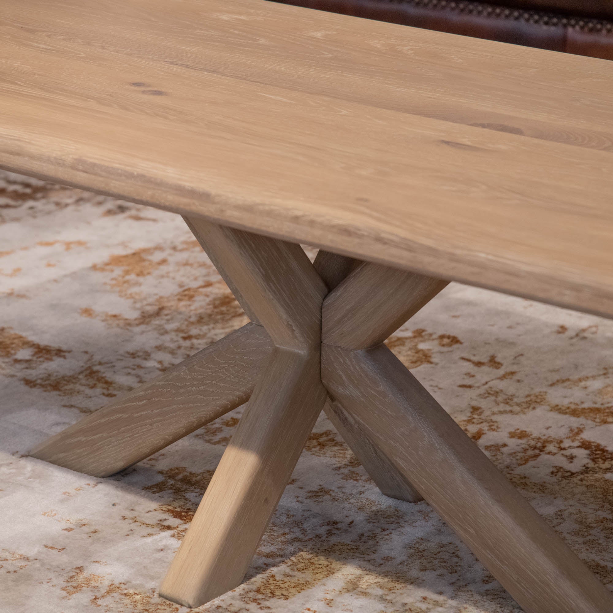 West Lake - Coffee Table, White Oak - Item As Pictured