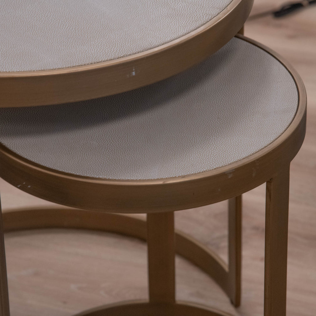 Biarritz - Set of 2 Side Tables - Item As Pictured