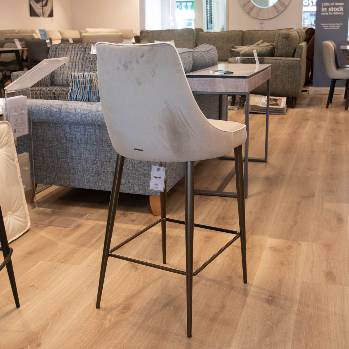 Clara - Low Barstool - Item as Pictured