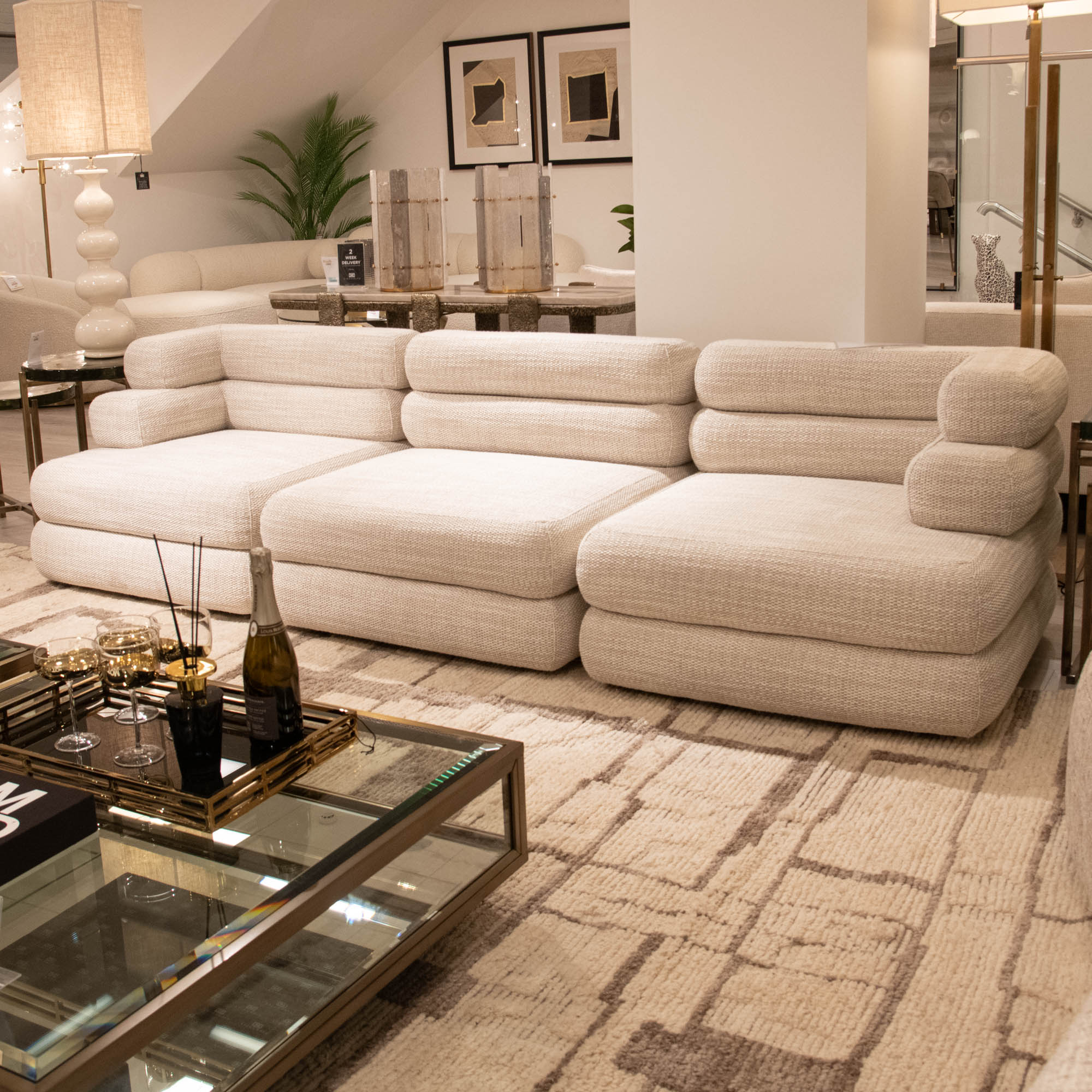 Eichholtz Malaga - Extra Large Sofa - Item As Pictured
