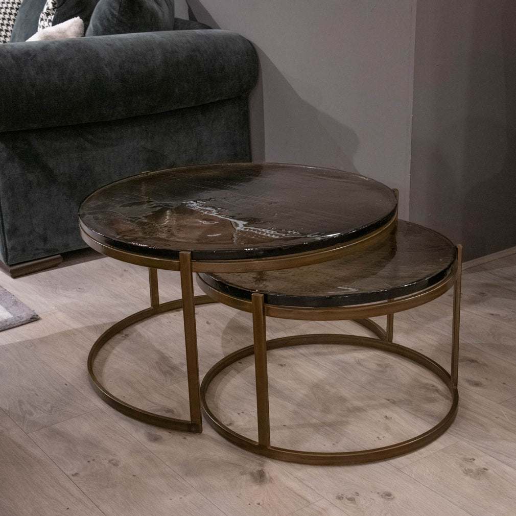 Vista - Set Of 2 Coffee Tables - Item As Pictured