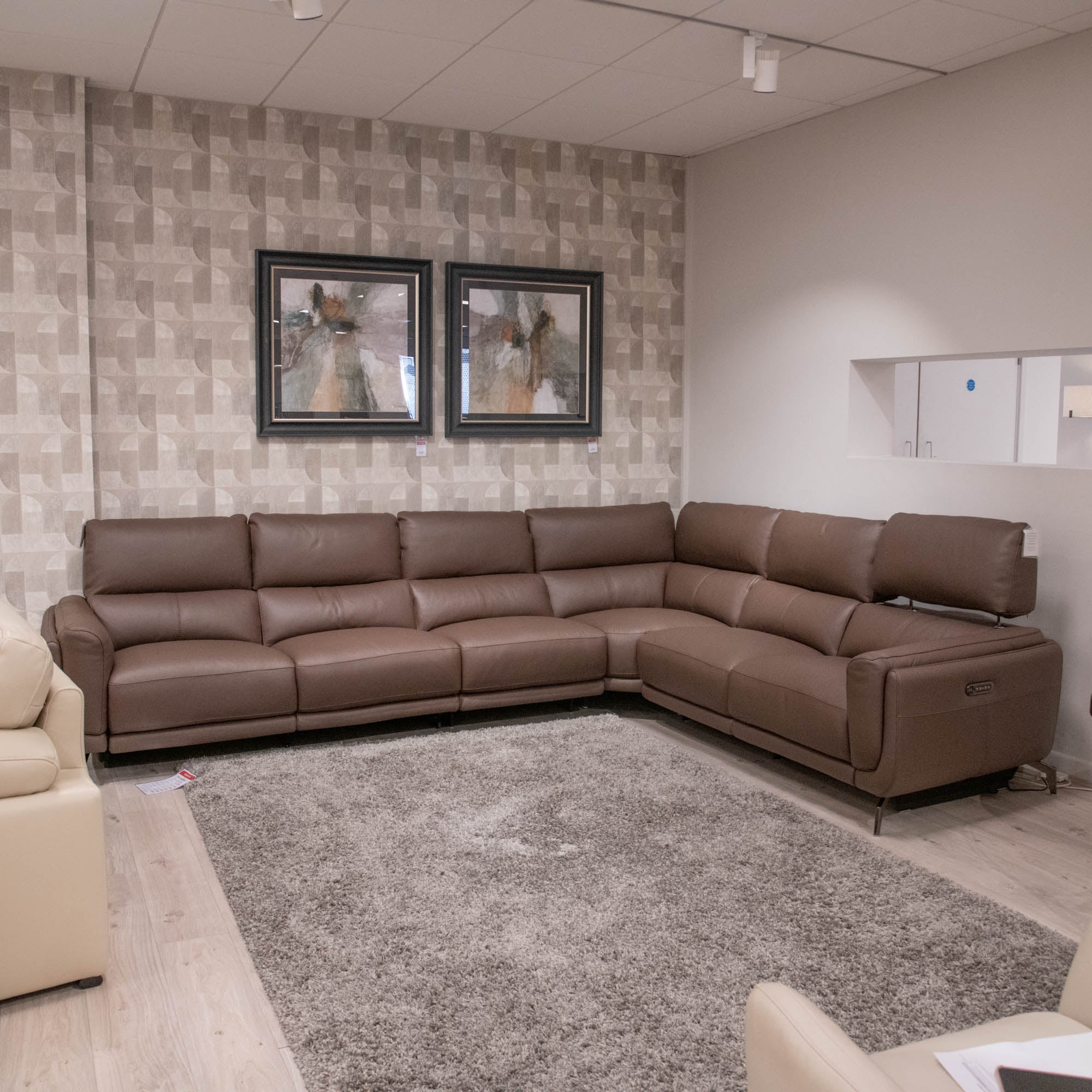 Harvard - Corner Power Recliner Sofa - Item As Pictured