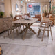 Frida - Dining Table & 6 Astrid Dining Chairs - Item As Pictured
