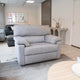 Crafton - Power Recliner Cuddler Sofa, Fabric - Item As Pictured