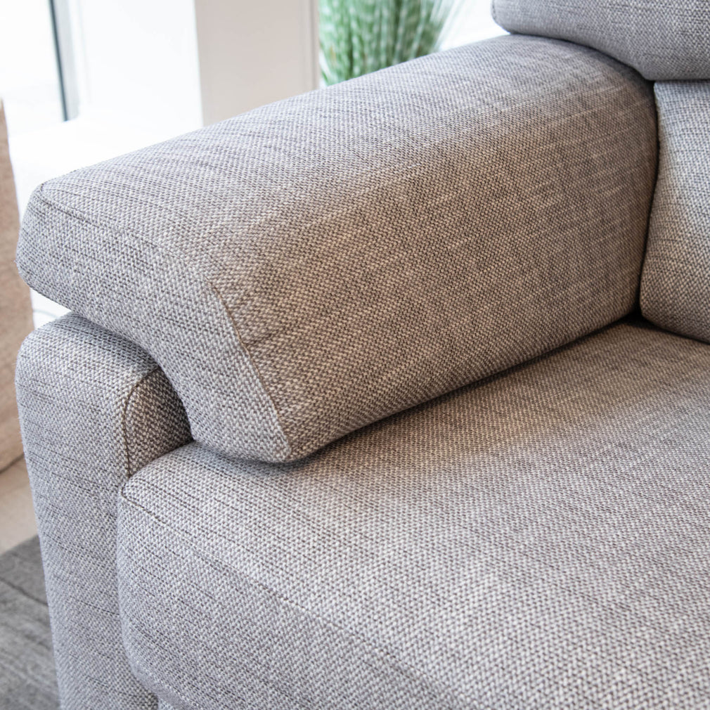 Crafton - Power Recliner Cuddler Sofa, Fabric - Item As Pictured