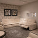 California - Corner Sofa with Power Recliners, Fabric - Item As Pictured