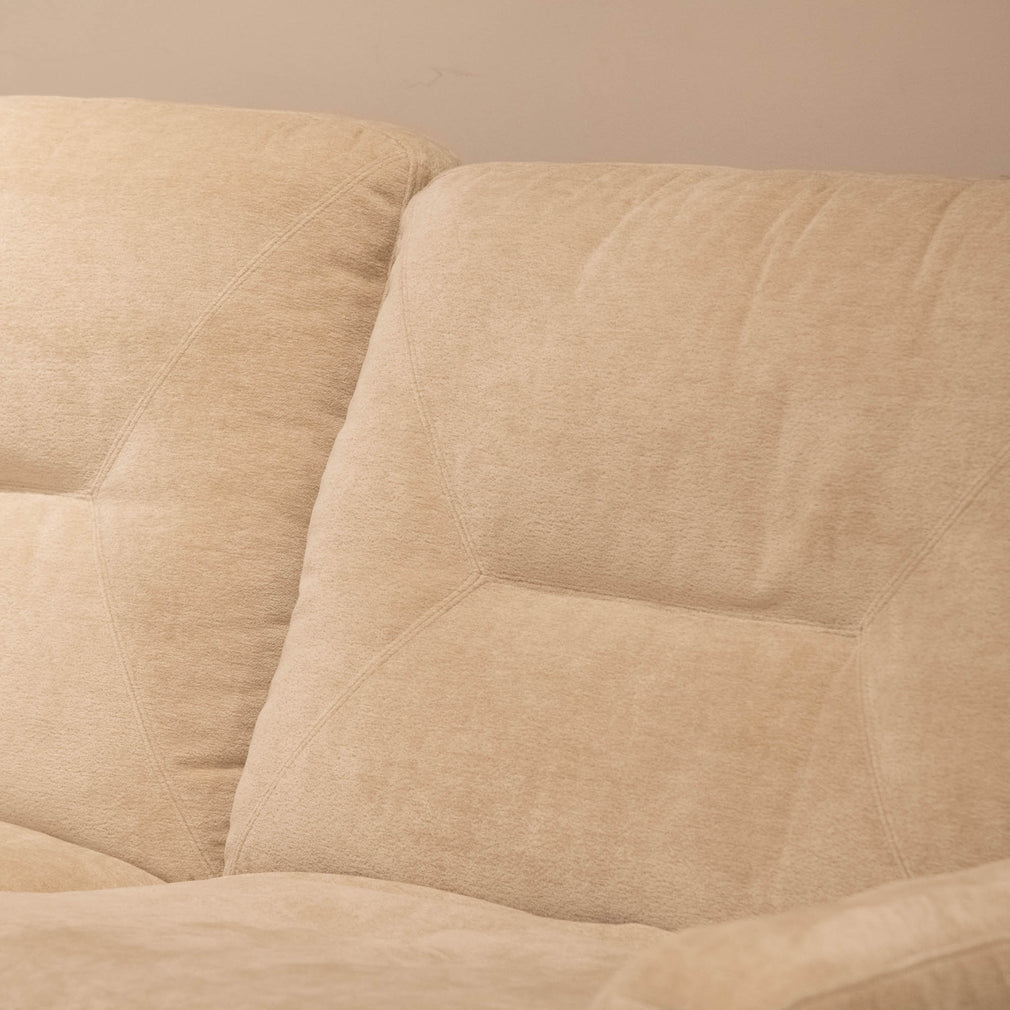 California - Corner Sofa with Power Recliners, Fabric - Item As Pictured