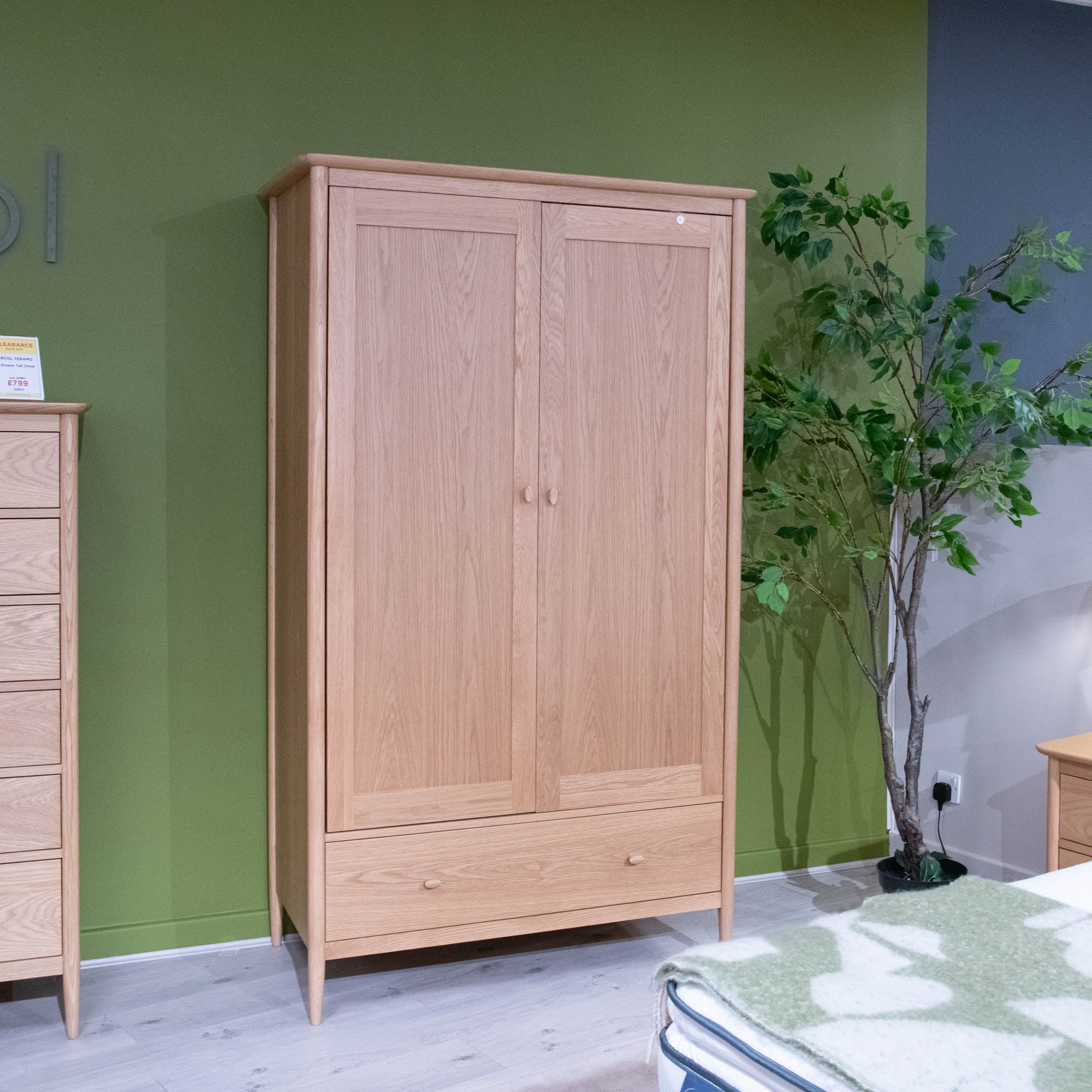 Ercol Teramo - 2 Door Wardrobe - Item As Pictured
