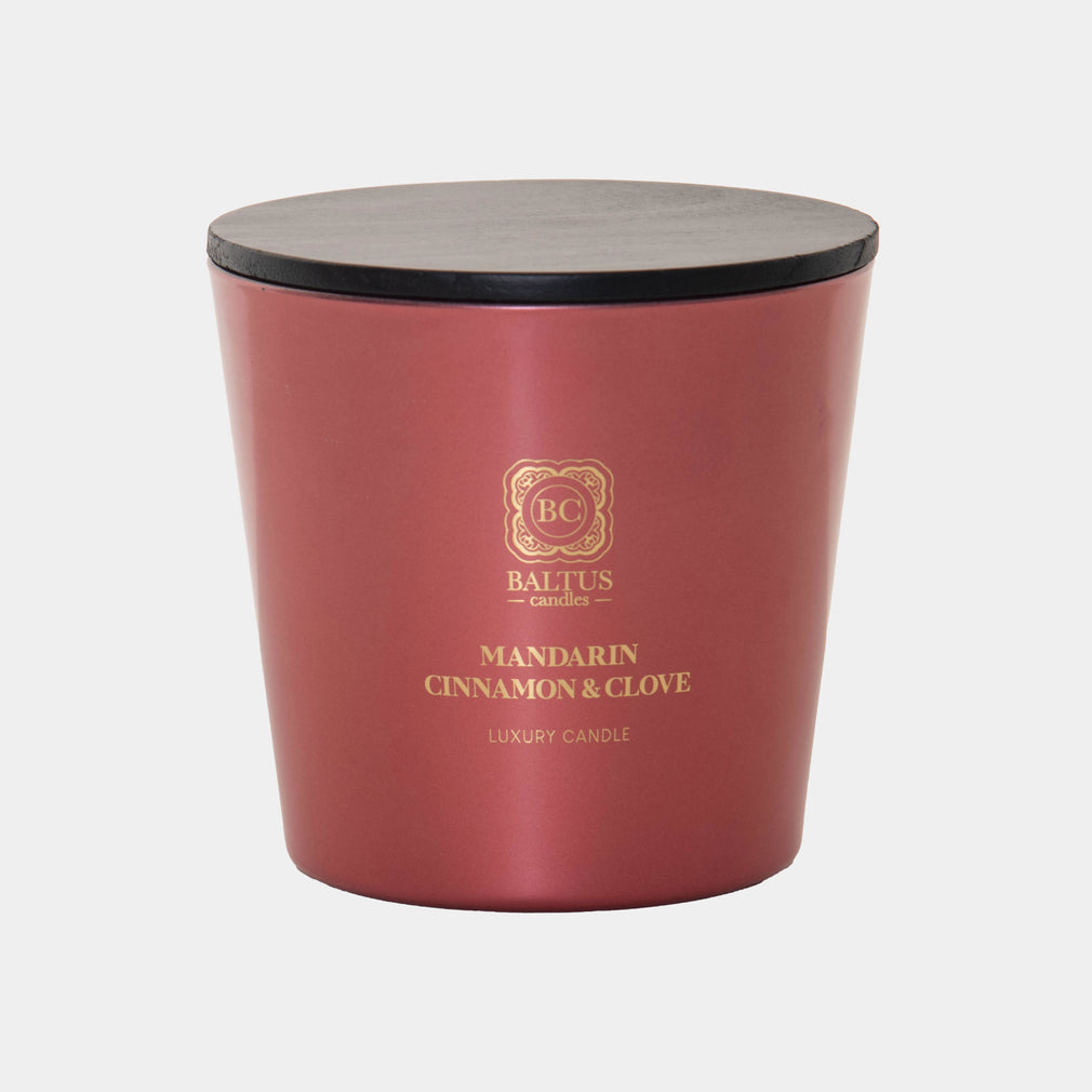 Mandarin, Cinnamon & Clove - Three Piece Gift Set & 500g Candle