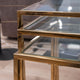 Auric - Glass Nest Tables - Item as Pictured