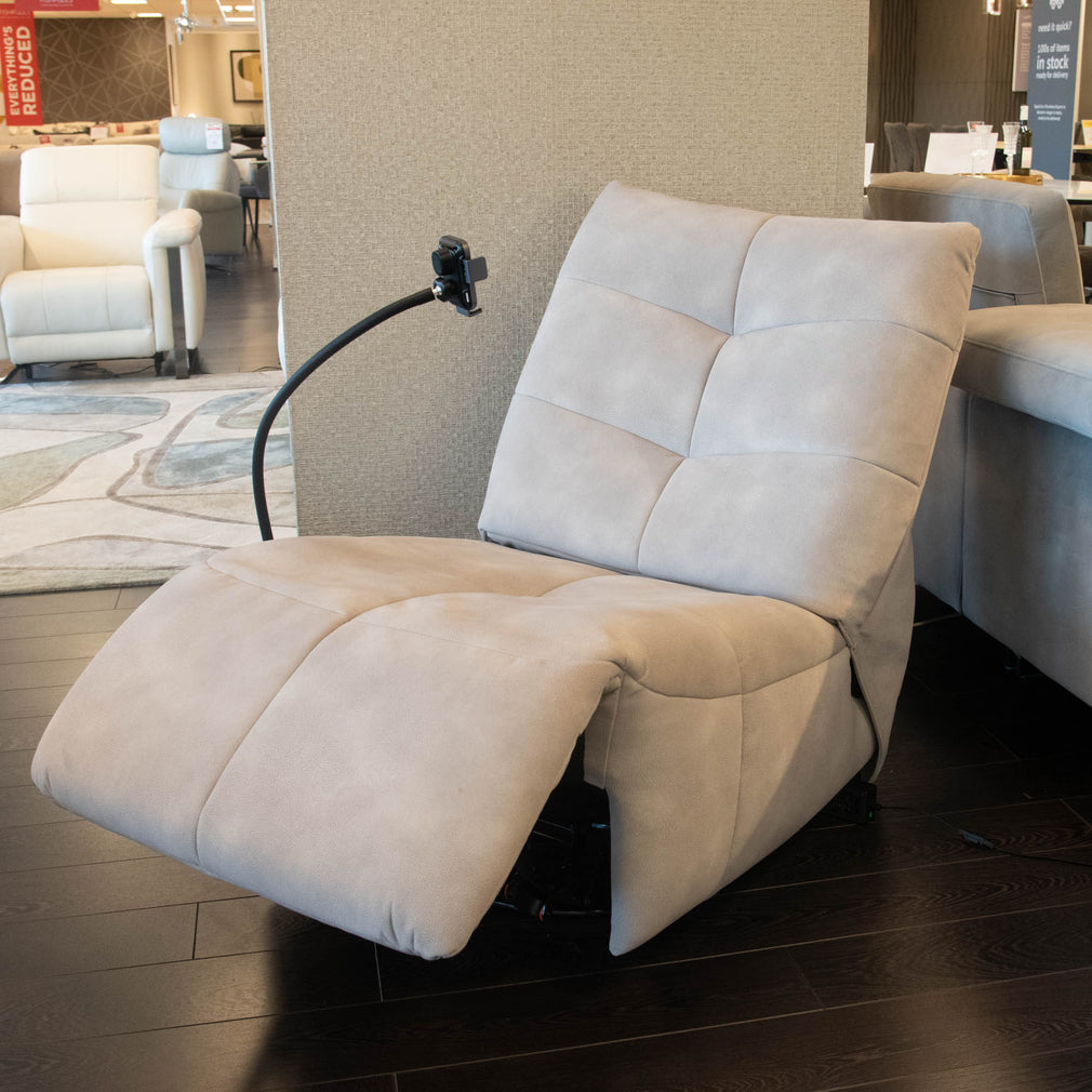 Kansas - Swivel Recliner Chair, Fabric - Item as Pictured