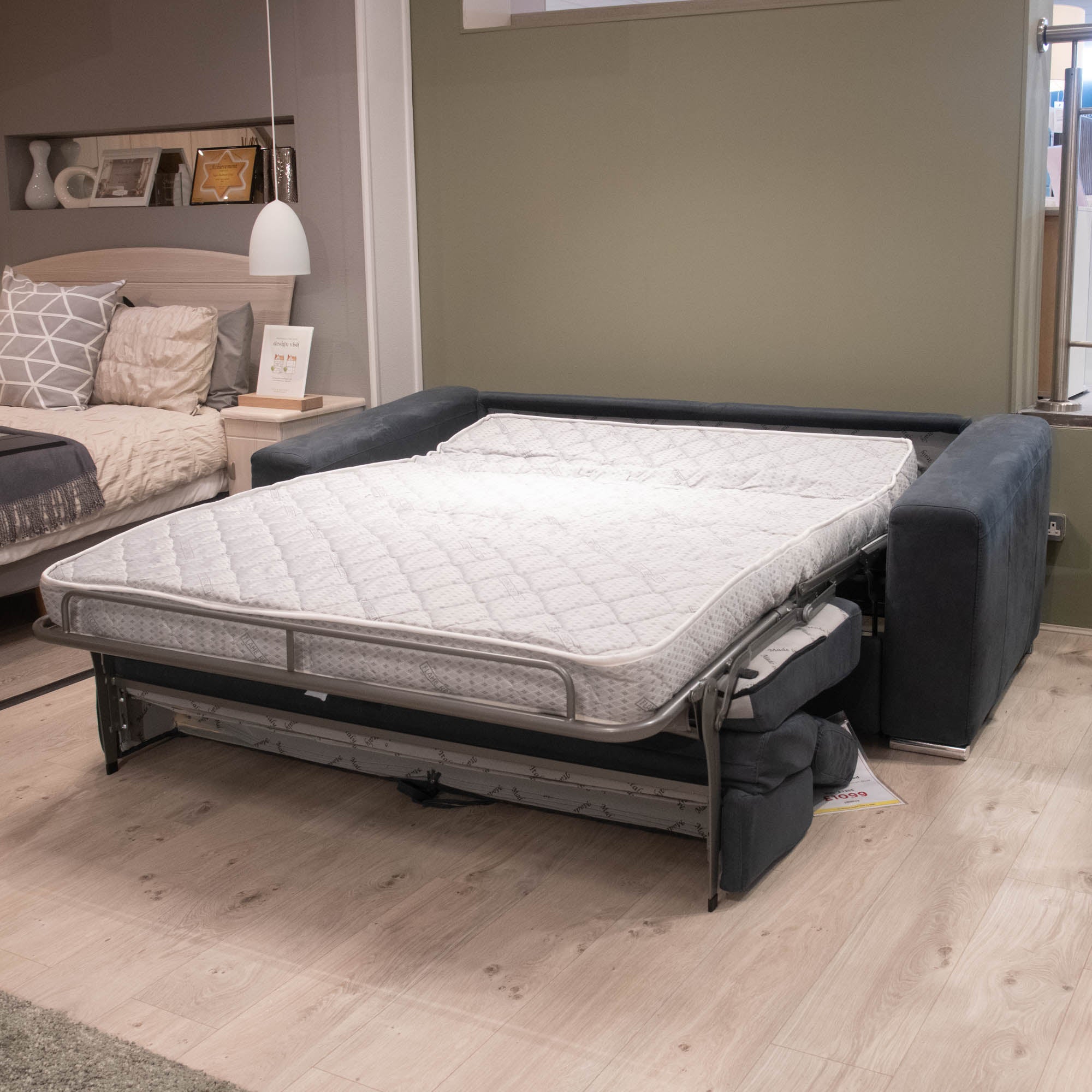 Riccardo - 2 Seat Maxi Sofa Bed, Fabric - Item as Pictured