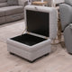 Boston - Storage Footstool, Fabric - Item as Pictured