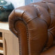 Churchill - 4 Seat Sofa, Leather - Item as Pictured