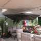 Biarritz - Parasol with Cover, Sand & Water Base - Item as Pictured