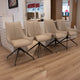 Torres - Swivel Dining Chairs, Set Of 4 - Item as Pictured