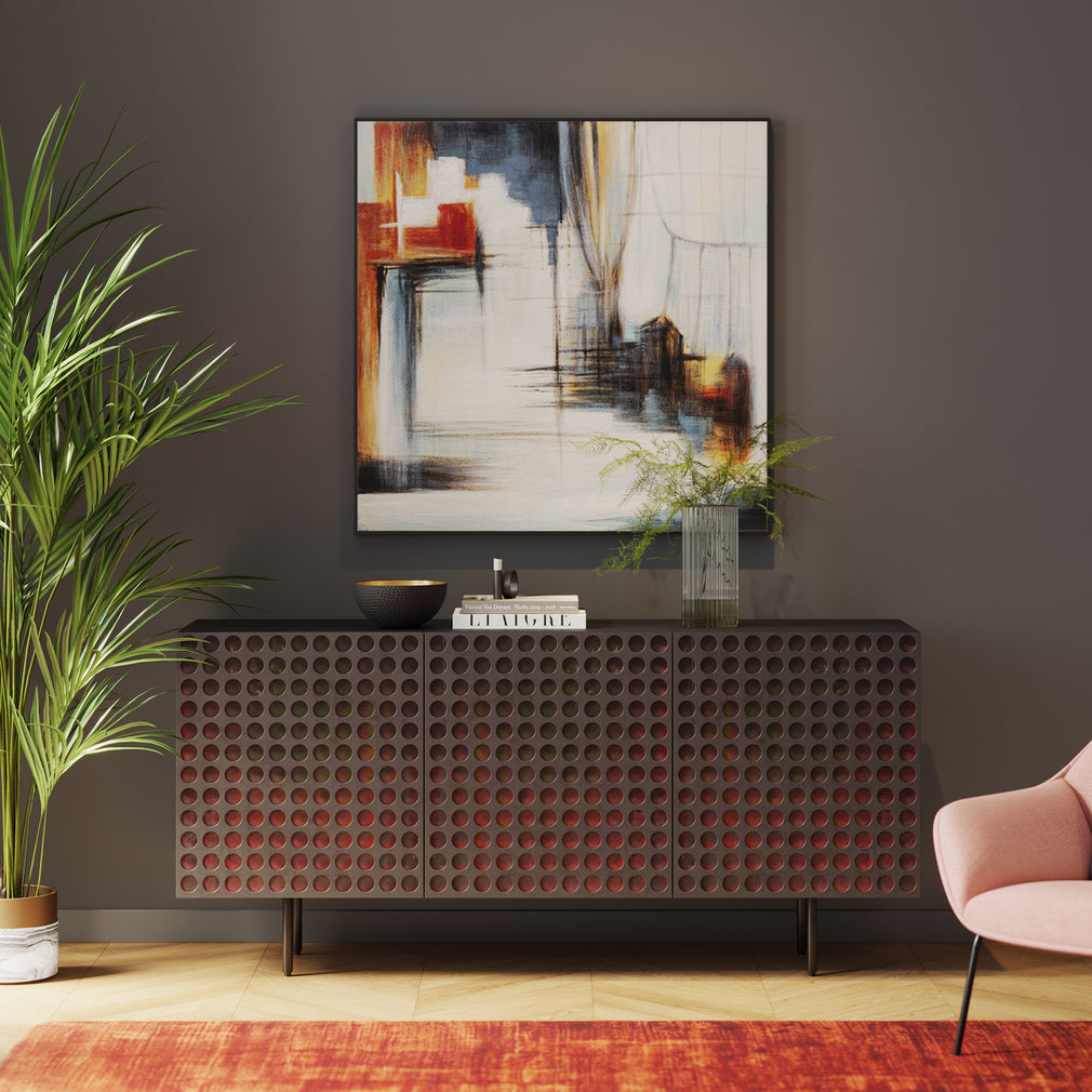 Visione Front - Framed Canvas Wall Art