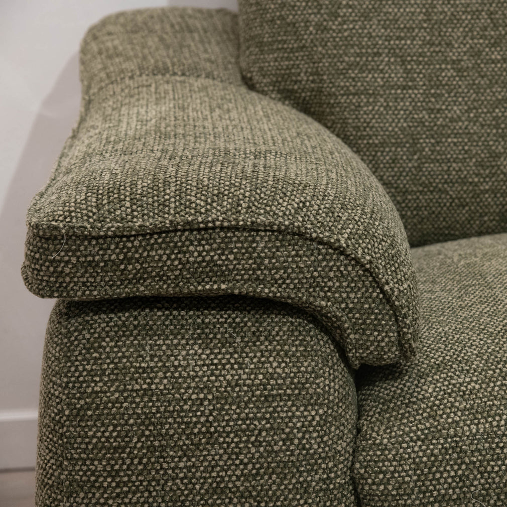 Caruso - LHF Power Recliner Corner Chaise Sofa, Fabric - Item as Pictured