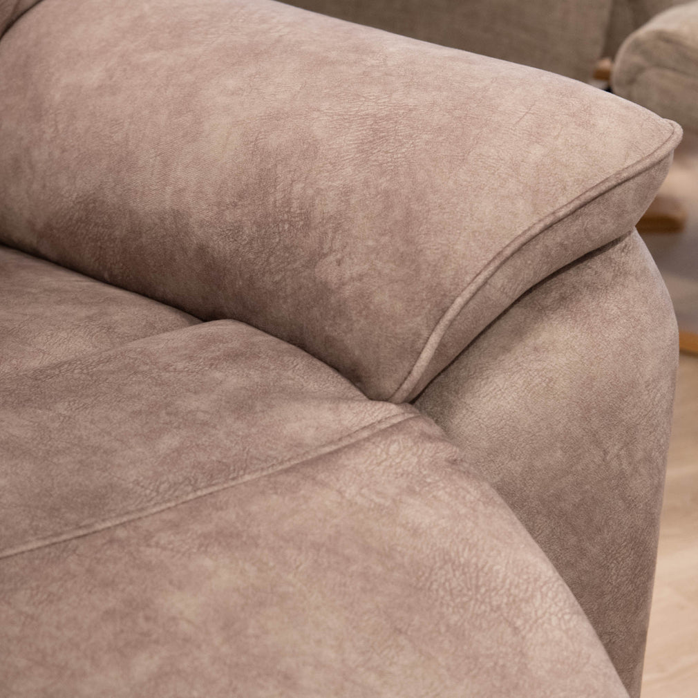 Novello - 2 Seat Power Recliner Sofa, Fabric - Item as Pictured