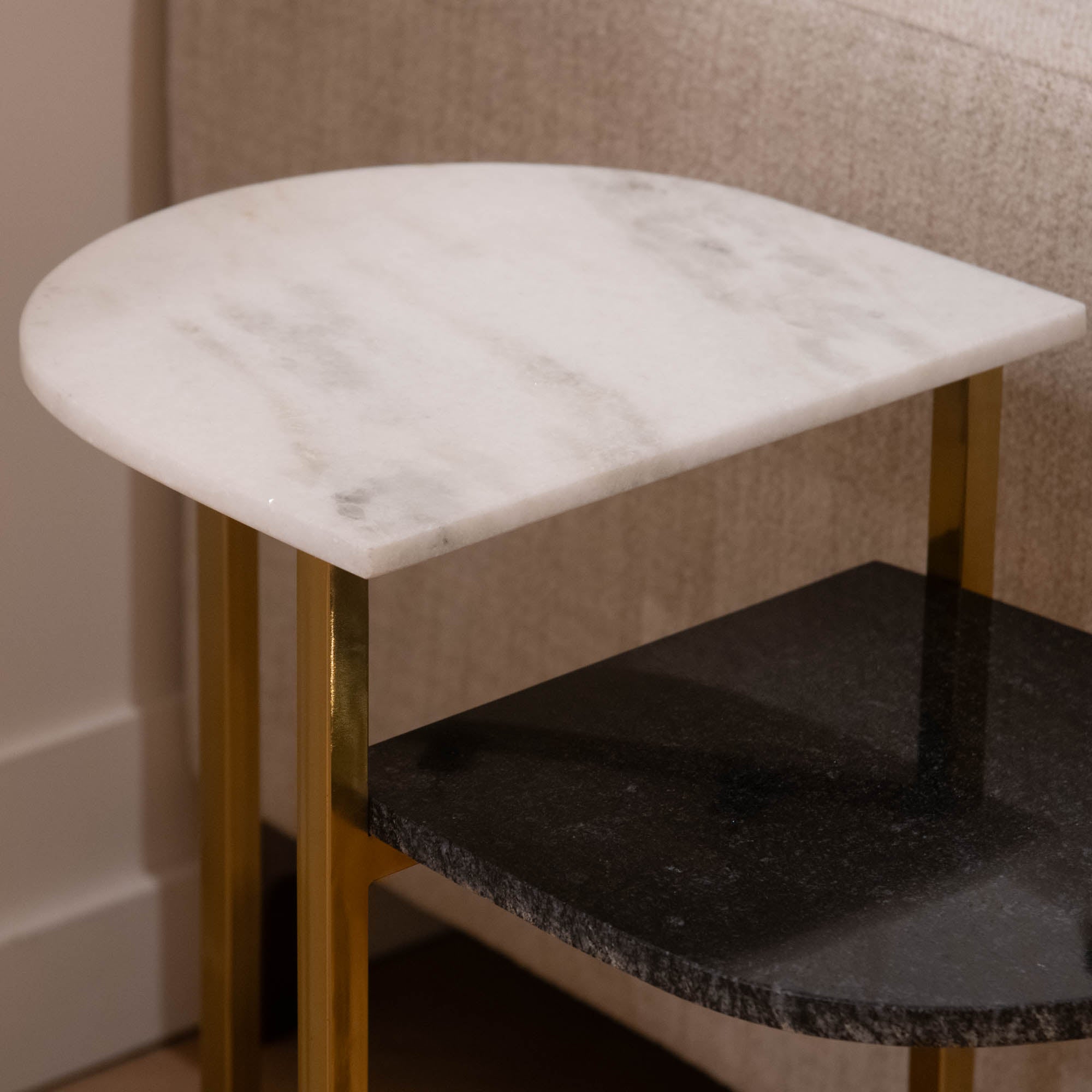 Alderney - Marble Side Table - Item as Pictured