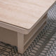 Coral Gables - 3 Seat Garden Sofa Dining Set & Rising Table - Item as Pictured