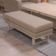 Coral Gables - 3 Seat Garden Sofa Dining Set & Rising Table - Item as Pictured