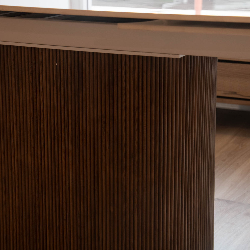 Geneva - Ceramic Extending Dining Table - Item as Pictured