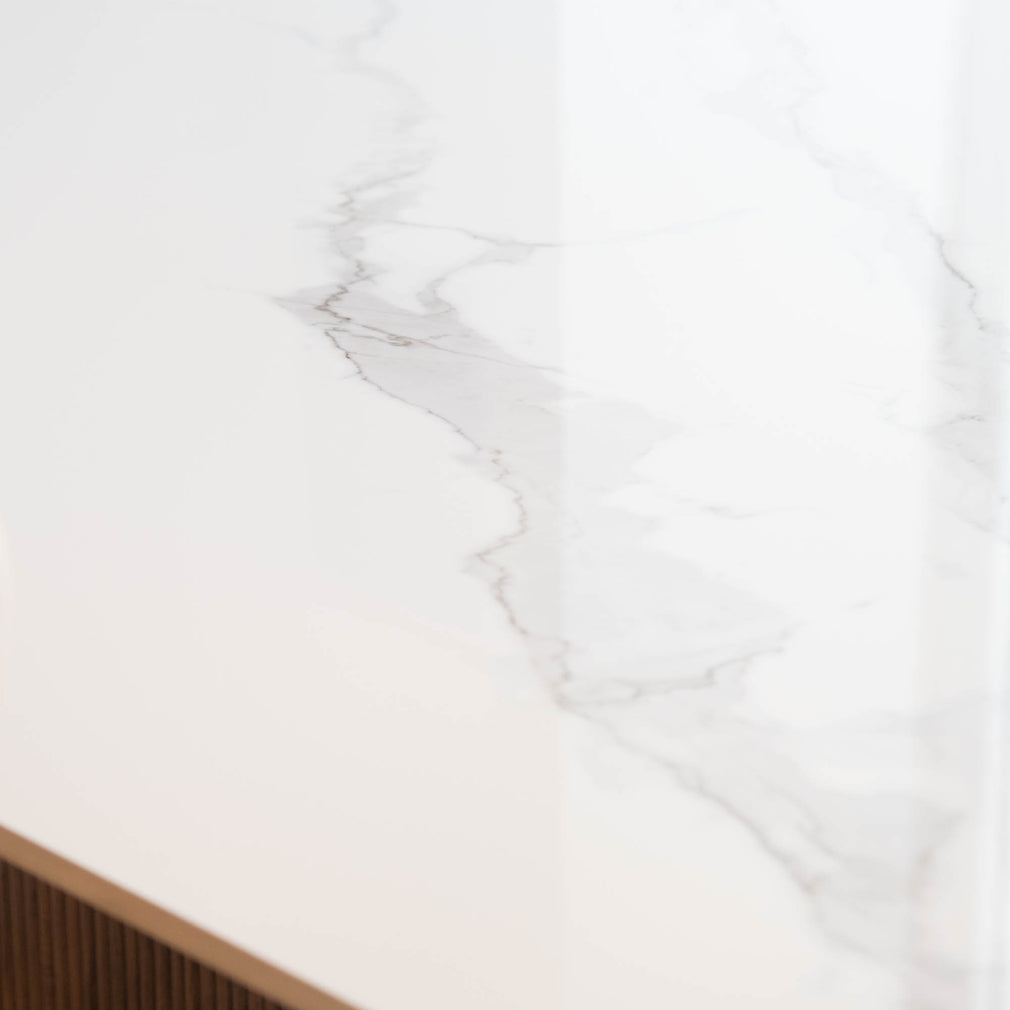 Geneva - Ceramic Extending Dining Table - Item as Pictured