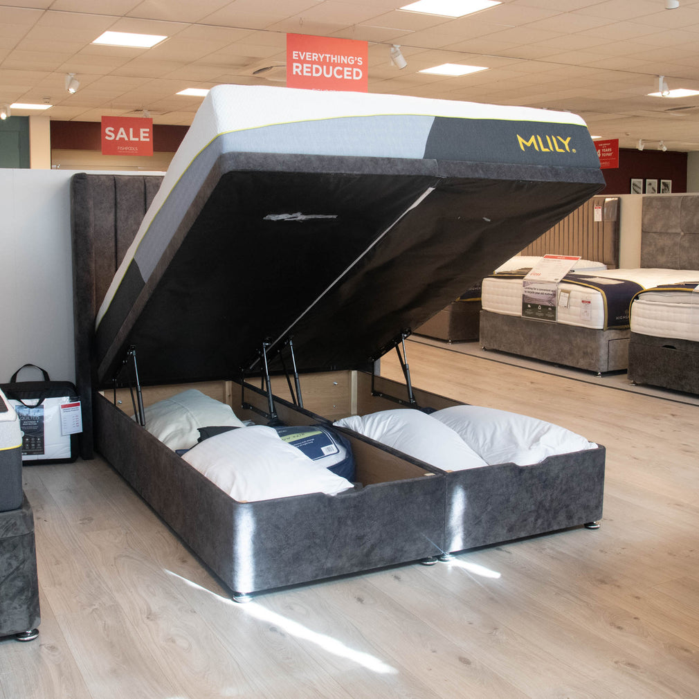 Kennedy - King Ottoman Bed - Item as Pictured