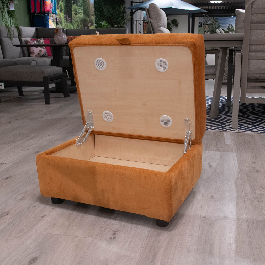 Karlanda - Storage Footstool, Fabric - Item as Pictured