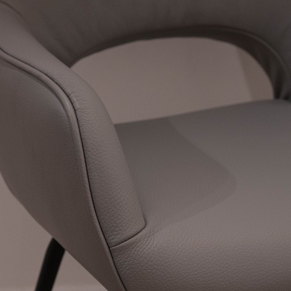 Luna - Swivel Dining Chair, Fabric - Item as Pictured