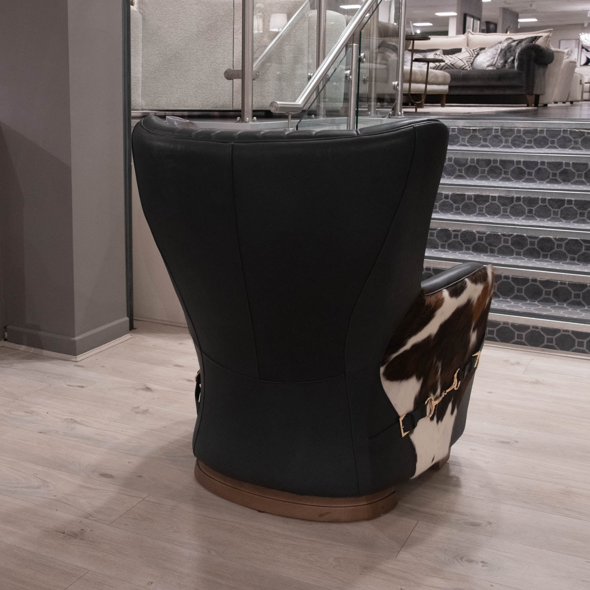 Eastwood - Wing Chair, Leather - Item as Pictured