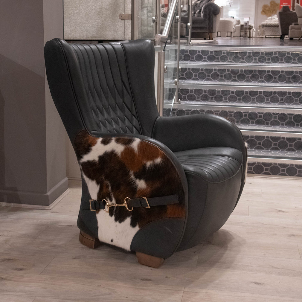 Eastwood - Wing Chair, Leather - Item as Pictured