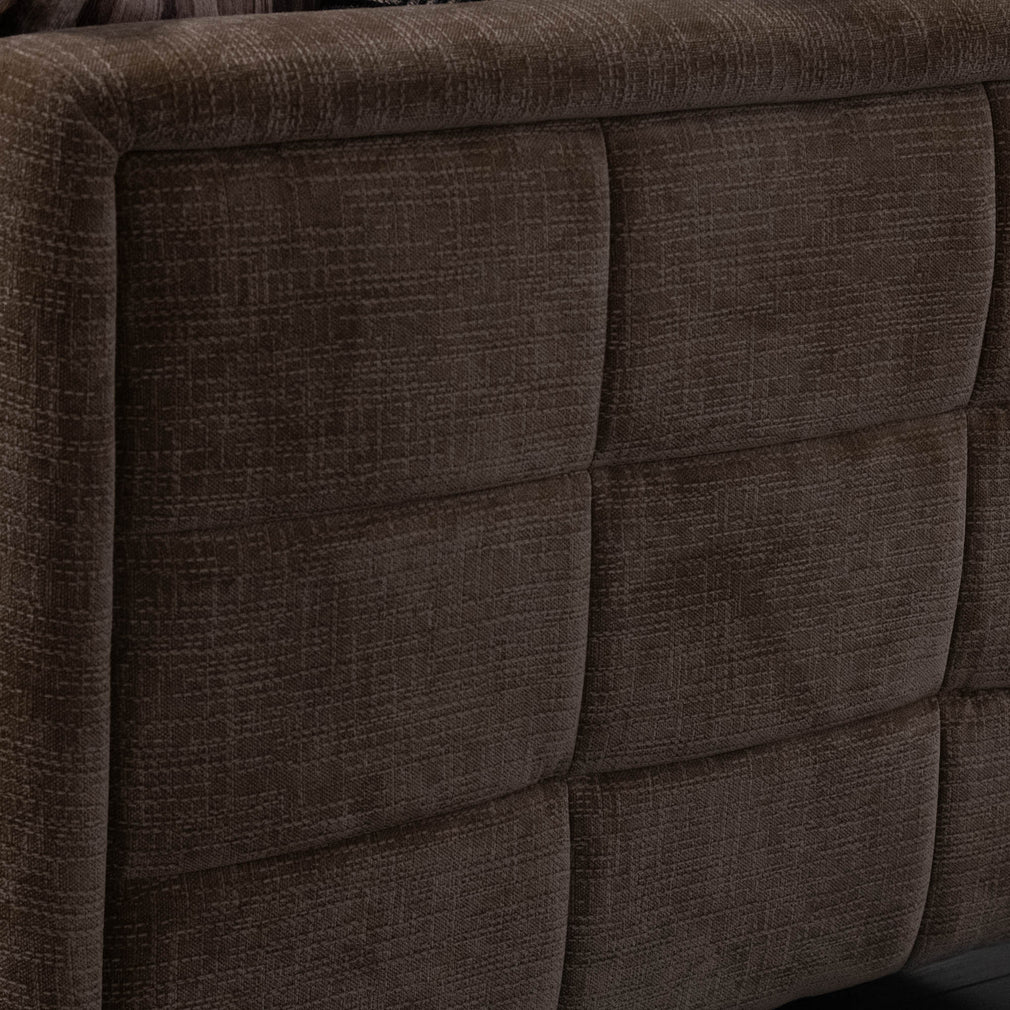 Palazzo - Corner Sofa, Hennesey Espresso - Item As Pictured