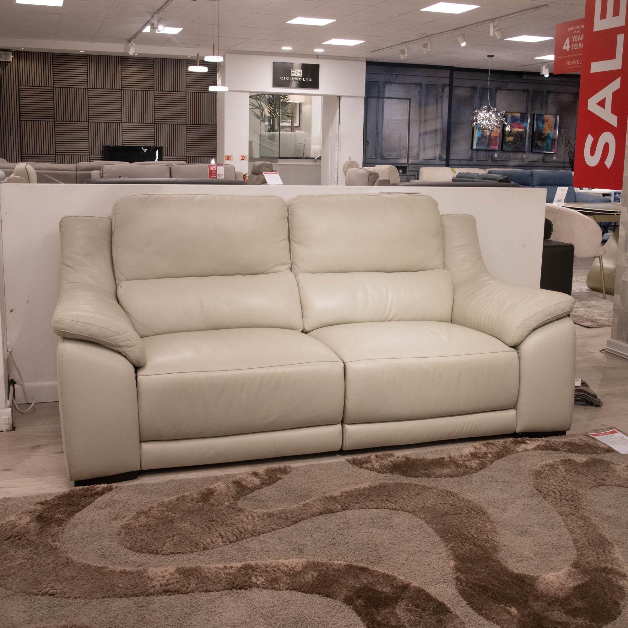 Arezzo - 3 Seat Sofa With 2 Power Recliners, Leather - Item As Pictured