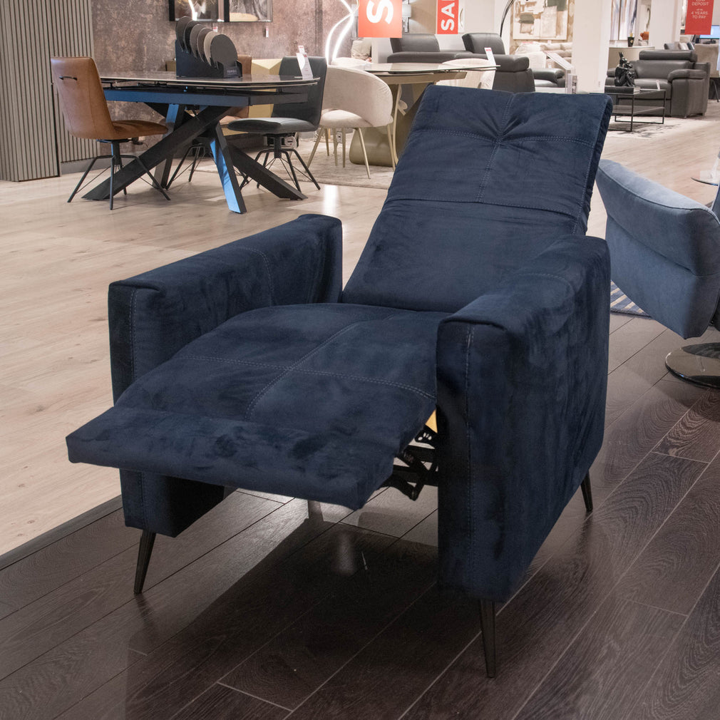 Palermo - Manual Recliner Chair, Fabric - Item As Pictured
