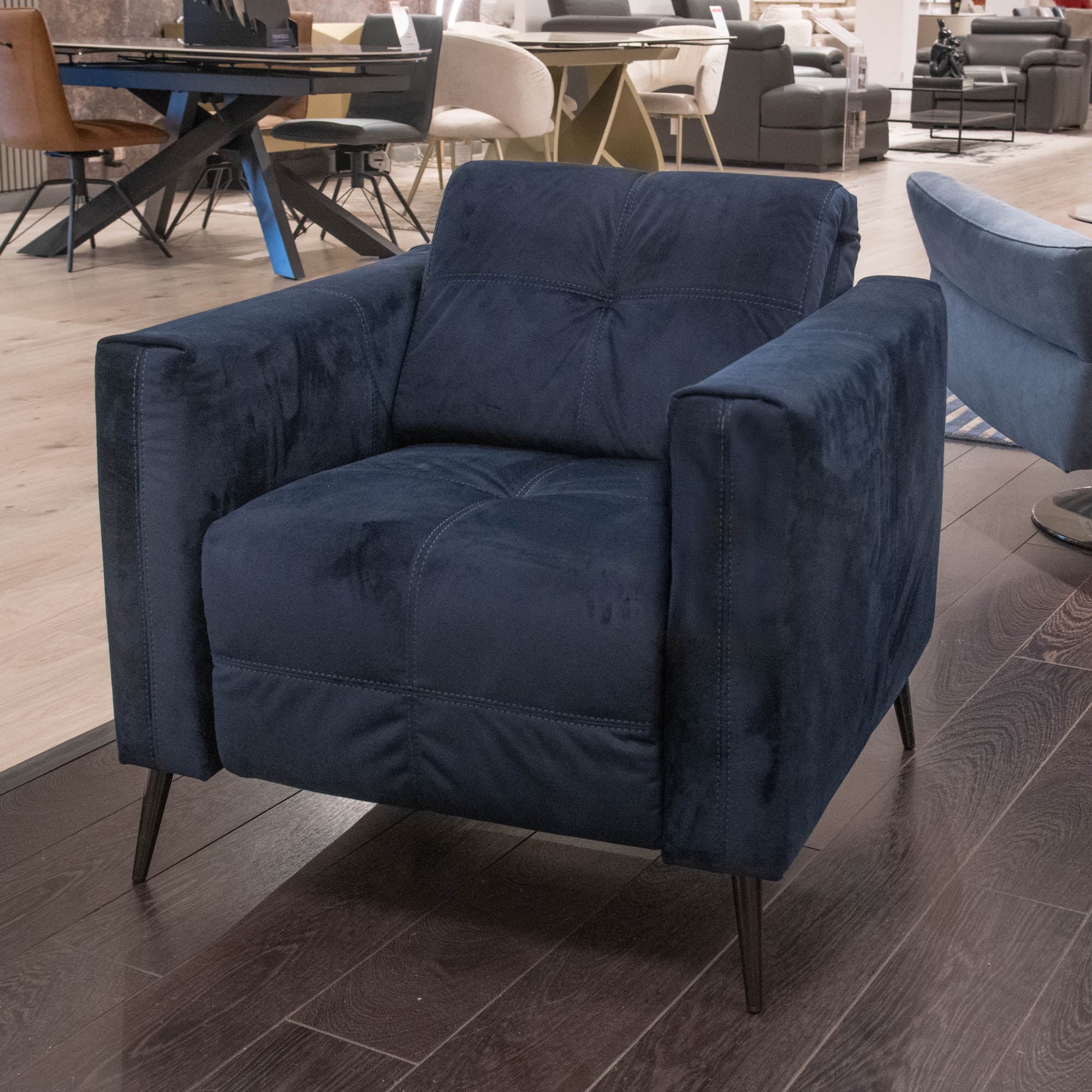 Palermo - Manual Recliner Chair, Fabric - Item As Pictured