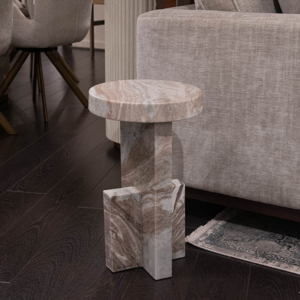 Apollo - Marble End Table - Item As Pictured