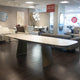 Tosca - Extending Dining Table, Soft Bone Ceramic Top - Item As Pictured