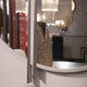 Logoa - Round Mirror, Oak Cabanne - Item As Pictured