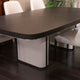 Odyssey - Dining Table & 6 Chairs with Oak Nero Top - Item As Pictured