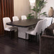 Odyssey - Dining Table & 6 Chairs with Oak Nero Top - Item As Pictured