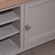 Bantham - TV Unit, Stone Grey & Natural Oak - Item As Pictured